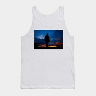 Sunset landscape Tank Top